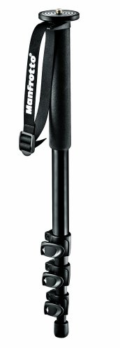 Manfrotto MM294A4 294 Aluminum Einbeinstativ mit 3 Auszgen