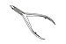 NC-2106 Suvorna Ador Professional 4" Cuticle Nail Cutter Nail Clippers Nail Nippers With Case