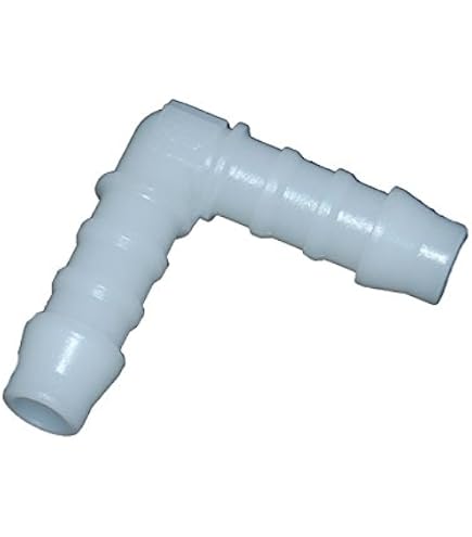 L-Schlauchverbinder 90° – 4 Mm Durchmesser, Aus PA6 GF30, Schwarz, 1 Stück