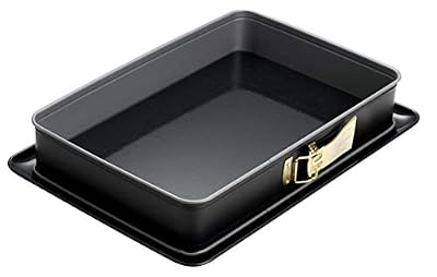 Dr. Oetker 1122 Back-Idee Moule à charnière rectangulaire pour la pâtisserie avec Plat de Service Livré dans Un Emballage Cadeau 29 x 42 x 7 cm