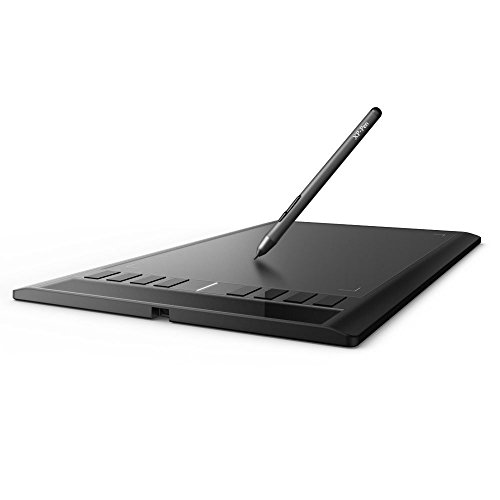 Ofertas Para XP-Pen Star03 Tableta gráfica que no requiere batería
(Garantía UE) de 10x6" con 8 Teclas rápidas para uso de mano izquierda
y derecha (5080 LPP 230 RPS 2048 Niveles) Windows & Mac – No se
necesita batería o cargador para el Lápiz ni la Tableta (Black) Especial
