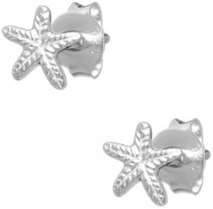 Melina Earrings Starfish Silver 925 Connector