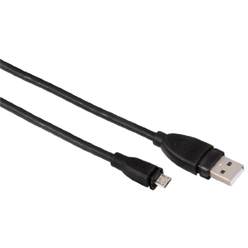 Hama Micro USB 2.0 Kabel, 1,80 m schwarz
