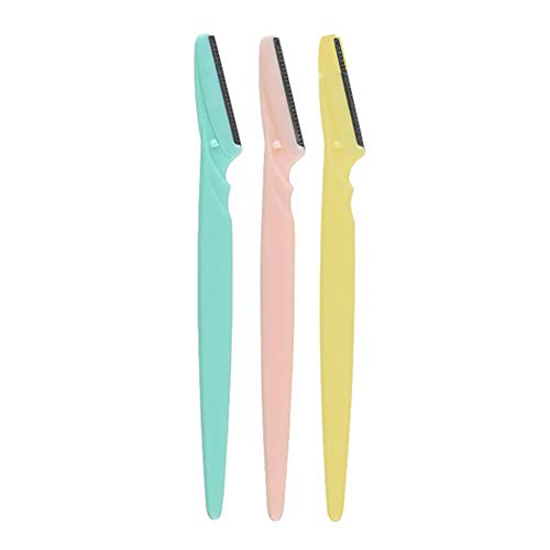 Preisvergleich Produktbild Isuper Belleza 3 PCS Frauen der Augenbraue des Shapers Gesichtshaarrasierer Rasierer Rasierapparat Aseo Trimmer für Gesicht täglich