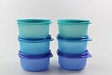 Tupperware Ramequins frigo 200 ML Turquoise + Bleu + Bleu foncé (2) 35167