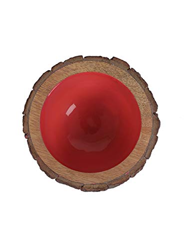 Seashell Brown Textured Wood Set 45.72 x 38.1 cm, for Kitchen Tools, Perfect Housewarming Gift