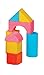Lelin Children Kids Wooden Building Shape Bricks Construction Blocks
