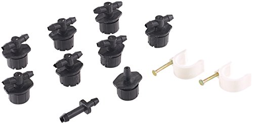 Royal Gardineer Pflanzen-Bewässerungssystem mit 8 einstellbaren Tropfern, 10,5 l - 3