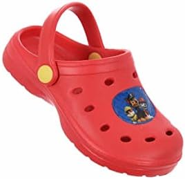 Pat' Patrouille Boy's Thong Sandals -  red -