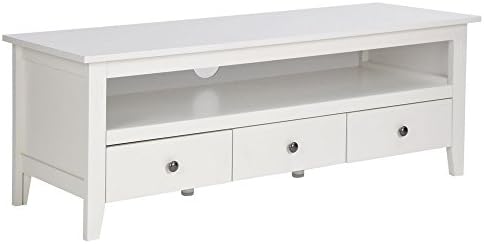Vintage White TV Stand 3 Storage Drawers Modern Style Black and White Decoration \ Furniture Home House Cabinet Desk Shelf Stand Dresser Seat Dining Living Room Chairs Table Contemporary Stylish Unique Ottoman Stuff Parents Kids Outdoor Indoor Sleeping Beside Office Hotel Entrance Decorative Special Large Big Small Durable Quality Couch Bedroom Modern Kitchen Gadgets Wood Solid