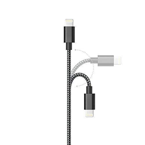 Anker Pack de 2 C ble USB de 180 cm en Nylon avec Connecteur Lightning certifi MFi par Apple pour iPhone X 8 8 Plus 7 7 Plus 6s 6s Plus 6 Plus iPad Air 2 et Autres reviews Anker Pack de 2 C ble USB de 180 cm en Nylon avec Connecteur Lightning certifi MFi par Apple pour iPhone X 8 8 Plus 7 7 Plus 6s 6s Plus 6 Plus iPad Air 2 et Autres