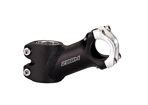 Ahead Aluminium Black Zoom Handlebar Stem, Angle of 25&ordm;, 31.80&nbsp;mm 60&nbsp;mm Bicycle 3437