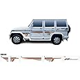 AutoDecals Sticker & Decal for Car |Decal for Bolero | (Multicolor) (Bolero ZLX)