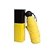 Produktbild RZJ-umbrella Regenschirm-Lippenstift-Regenschirm Creative Black Plastic Regenschirm Regen und Regen Taschen-Regenschirm mit doppeltem Verwendungszweck Fünf Falten-Regenschirm,Yellow