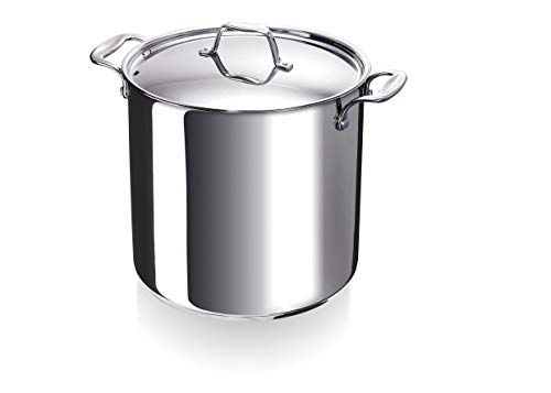 Bekaline 12063244 Chef Traiteur + Couvercle en acier inoxydable 24 cm