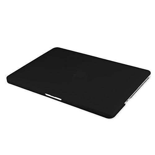 Fintie MacBook Pro 15 Retina Hülle (NO CD-ROM Drive) – Ultra Slim Hochwertige Matt Gummierte Hartschale Tasche Schutzhülle Snap Case für Apple MacBook Pro 15.4″ with Retina Display (Model A1398), Schwarz - 3