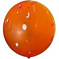 RK Balloons for fun (jumbo round big balloons diameter-15 inch (pack of 30))- Multi color material Rubber