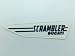Produktbild Aufnäher Aufbügler Logo Flexibler Druck 3D Aufnäher Kleber Magnetic Ducati Scrambler - Dim 12 x 3,5 cm - Replika