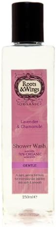 Organic Gentle Lavender and Chamomile Shower Wash 250ml