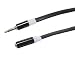 Produktbild LISABOBO @ 1m 3ft 3,5-mm-Stecker auf Buchse Flach Audio-Verlängerungskabel für mp3 / dvd / tv / cd player versandkostenfrei