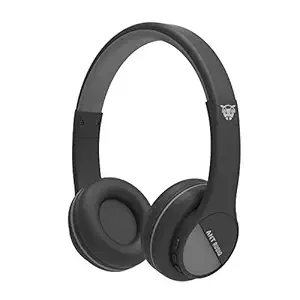 ANT AUDIO Treble 500 Wireless Bluetooth On Ear Headphone with Mic (Black and Gray)