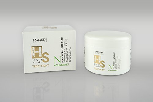 emmedi HS nährendes/Máscara nouris de conmutación pelo - intensivspülung con macadamiaöl para seco y gekraustes pelo (1 x 250 ml)