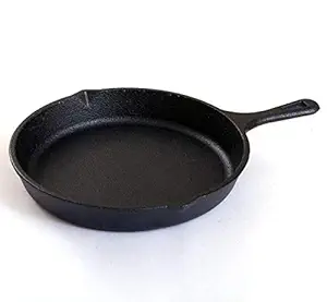 Tredy Foods - 10 Inch Pre-Seasoned Cast Iron Skillet