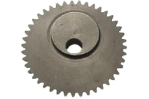 MOTOCULTURE ONLINE Pièce détachée Origine Constructeur Pignon Couronne d'entrainement 43 Dents pour Lames de Taille haie orientable Machine Multifonction. Merci de vérifier Vos Dimensions Avant de Commander Voir Photos