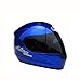Produktbild IIRDIAN Motorradhelm, elektrischer Fahrradhelm für Männer und Frauen, vier-Jahreszeiten-Anti-Fog-Helm, warmer Winterhelm (Farbe : Blau)
