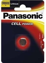 Connect 30663 Panasonic Coin Cell Battery CR2032 3V 1pc x 12