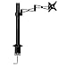 Price comparison product image Vemount Monitor Mount Single Arm Stand LCD LED Computer Desk Mount Height-Adjustable Tilt for One 14-27" Samsung HP LG Acer ViewSonic Asus Dell AOC BenQ Screen VESA 100x100