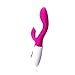 Produktbild Geniuseric Silikon Vibrator für Frauen 30 Frequenz um G-Punkt und Klitoris gleichzeitig stimulierende Massage-Stab Dildo als Sex Spielzeug