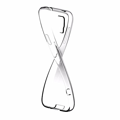 Samsung Galaxy S5 Mini Funda  iVoler TPU Silicona Case Cover Dura Parachoques Carcasa Funda Bumper para Samsung Galaxy S5 Mini   Ultra-delgado   Shock-Absorci  n   Anti-Ara  azos   Transparente - Garant  a Incondicional de 18 Meses