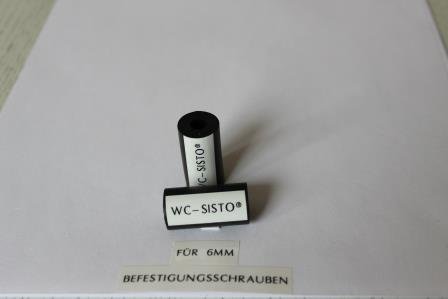 WC-Sisto® für 6 mm Befestigungs-Schrauben (1 Paar)
