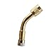 Produktbild Bearony Ventilschaftverlängerung, 135 Grad Reifen Ventilverlängerung Adapter für Motorrad Auto (Gold)
