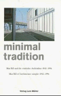 Preisvergleich Produktbild MINIMAL TRADITION / MAX BILL
