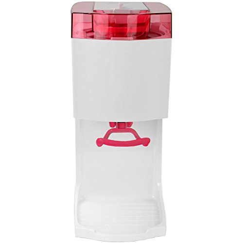 4in1 Gino Gelati GG-50W-A Red Softeismaschine Eismaschine Frozen Yogurt-Milchshake Maschine Flaschenkühler - 4