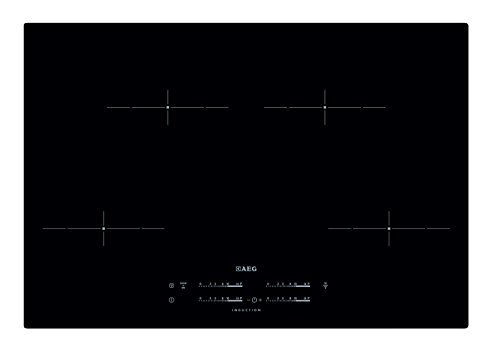 Preisvergleich Produktbild AEG kochst. hk854401ib BK
