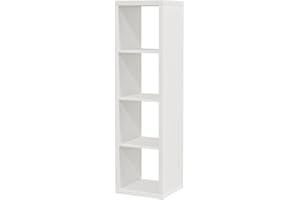 ‎IKEA Ikea Kallax Regal, Bücherregal, Wandregal, Raumteiler in weiß (42 x 147 cm)
