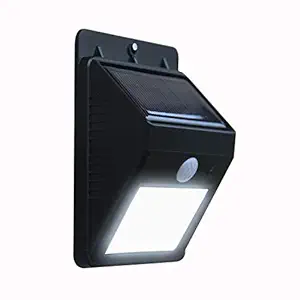 DHRUVA Sales Weather Resistant 4 LED Motion Sensor Solar Light - Constant Brightness Mode