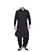 Royal Mens Pathani Suit Black For Men Cotton Blend RS.1199.00