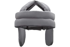 QCHOMEE Elderly Head Protection Safety Helmet Anti Shock Hat Anti-Fall Cap Soft Breathable Sponge Hat Adjustable Elder Head Protection Hat Elderly Anti Collision Cap for Protects Head from Bumps & Bruises