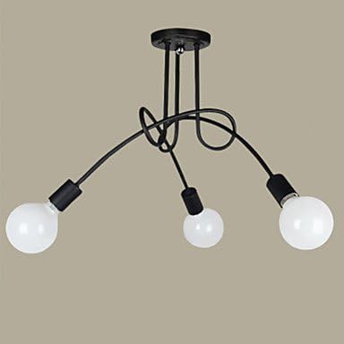 Pendant Lights Modern/Contemporary Living Room/Bedroom/Dining Room/Study Room/Office Metal ( Light Source Color : White )