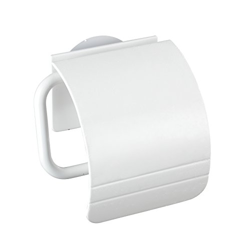Wenko 22267100 Toilettenpapierhalter PVC 15 x 5 x 14 cm, Weiß - 6