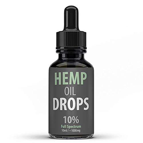PetSol 10% Hemp Oil For Dogs & Pets 1000MG For Separation Anxiety, Calming, Stress | Hip & Joint Supplement | Reduces Pain Aids Sleep Improves Skin & Coat | Organic High Strength