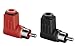 Price comparison product image AVE-A Audio Cinch RCA Cinch 2 x Angled Male Right Angle Angled Red Black for Soldering Solder Type