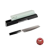 ✅ KAI Shun Premier Tim Mälzer Minamo Allzweckmesser, 15 cm Klinge TMM-0701 + Kombinationsschleifstein von KAI, AP-0305
