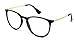 TheWhoop Black Golden Full Rim Round Unisex Eyeglass Spectacle Frame RS.399.00