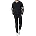 Produktbild Sannysis Herren Jogging Anzug Trainingsanzug Sweatshirt Hose Männer Herbst Winter Buchstaben Top Hosen Sets Sportanzug