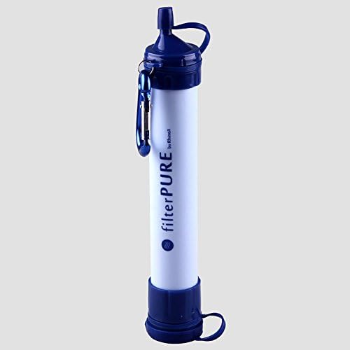 Water Purifier Tools Environmental Straw Filter Microfiltration for Camping Hiking Travel Emergency Preparedness Outdoor Life-Saving Water Filter Pen Pack of 6